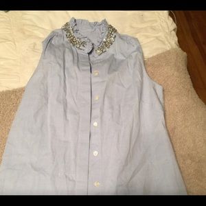 J Crew Tilda Oxford Top
